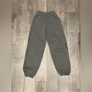 Dark Grey Baggy Soft Sweatpants
